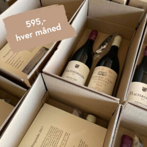 Pinot Box'en - levering hver måned